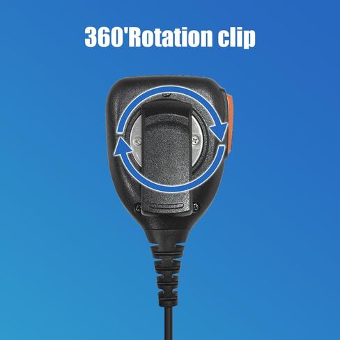 مكبر صوت لاسلكي ميكروفون ثنائي الاتجاه وميكروفون راديو متوافق مع Baofeng UV-5R Retevis Kenwood Quansheng UVK5 Pxton PX-888S 2pack in Kuwait