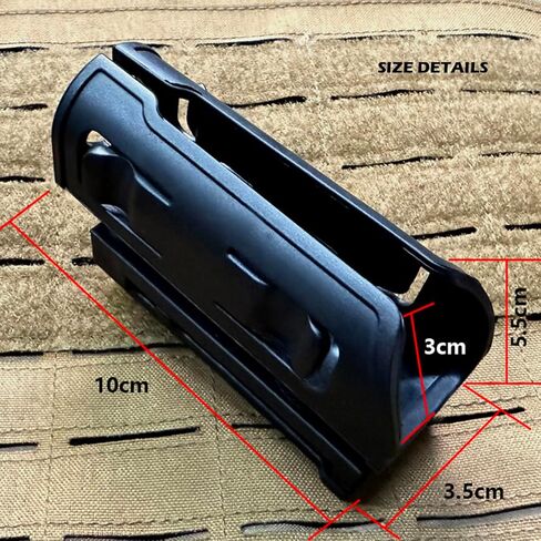 Tactical Flashlight Holster, 360 Degrees Rotating Quick Draw Tactical Flashlight Holder in Saudi Arabia
