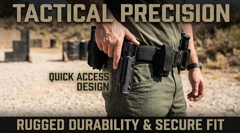 Tactical Flashlight Holster, 360 Degrees Rotating Quick Draw Tactical Flashlight Holder in Saudi Arabia