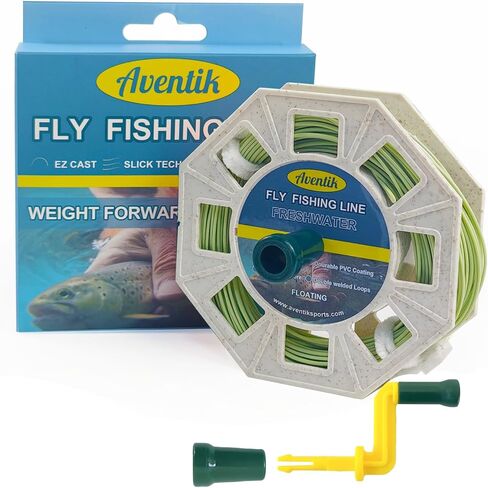 Aventik ProWeight WF Floating Fly Line Low Stretch Design Easy Fast Casting and Smooth Freshwater Fly Fishing Line in Saudi Arabia