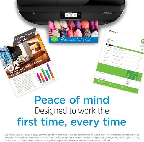 حزمة خرطوشة حبر HP 952 - 952XL أسود عالي الإنتاجية (F6U19AN) + 952 سماوي أرجواني أصفر 3 عبوات (N9K27AN) | يعمل أوفيس جيت 8702؛ أوفيس جيت برو 7720، 7740، 8210، 8710، 8720، 8730، 8740 in Kuwait