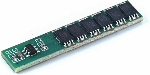 Teyleten Robot 1S 15A 3.7V Li-ion 6MOS BMS PCM Battery Protection Board PCM for 18650 Lithium Lion Battery 10pcs in Saudi Arabia