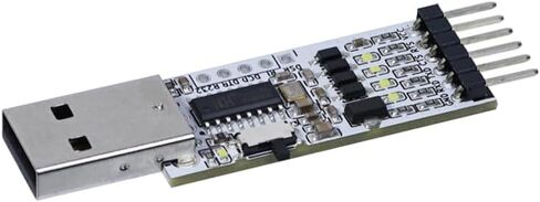 CH340G USB to TTL Serial Port Module with External 12M Crystal Oscillator Supports 3.3V/5V Voltage Levels 2Mbps Baud Rate Comes with Circuit Protection and Indicator Lights in Saudi Arabia