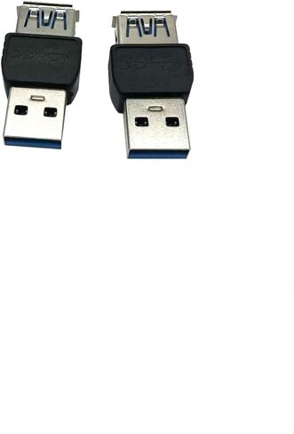 USB 3.0 AF/AM Adapter Superspeed 5Gbps Port Extension Connector USB Male to Female Conversion Plug.(2PCS) in Saudi Arabia