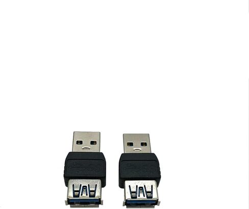 USB 3.0 AF/AM Adapter Superspeed 5Gbps Port Extension Connector USB Male to Female Conversion Plug.(2PCS) in Saudi Arabia