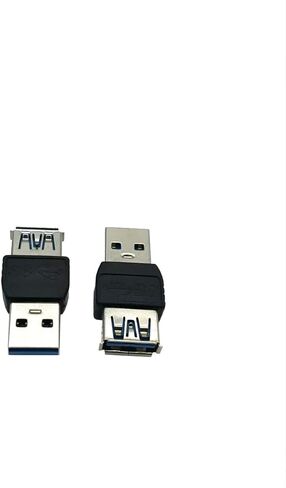 USB 3.0 AF/AM Adapter Superspeed 5Gbps Port Extension Connector USB Male to Female Conversion Plug.(2PCS) in Saudi Arabia