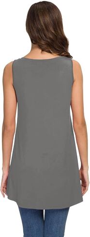 AWULIFFAN Women's Casual Round Neck Long Sleeve Loose Tunic T-Shirt Blouse Tops in Saudi Arabia