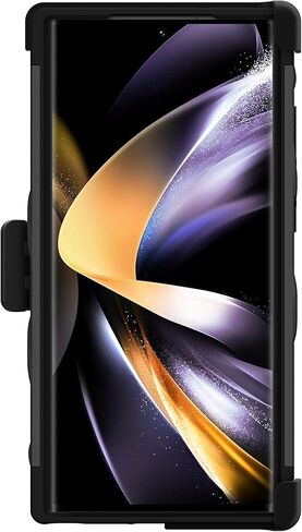 Zizo Bolt Bundle for Galaxy S23 Ultra Case with Screen Protector Kickstand Holster Lanyard - Black, Black/Black, BOLT-SAMGS23U-BKBK in Saudi Arabia