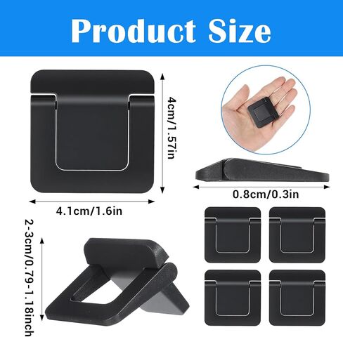 Laptop Feet, 4 Pcs Portable Lightweight Small Laptop Stand, Ergonomic Cooling Keyboard Lifter for for Most Keyboards Laptops in Saudi Arabia