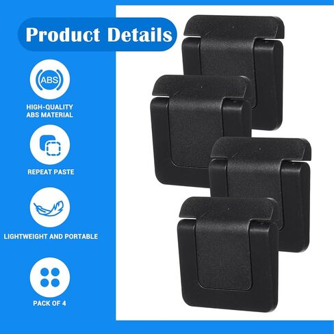Laptop Feet, 4 Pcs Portable Lightweight Small Laptop Stand, Ergonomic Cooling Keyboard Lifter for for Most Keyboards Laptops in Saudi Arabia
