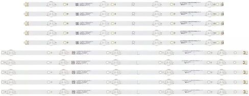 10pcs LED Backlight Strips Replacement for Insignia NS-55DF710NA19 NS-55DF710NA21 TPT550U2-D072 E4SW5518RKU LB55135 in Saudi Arabia