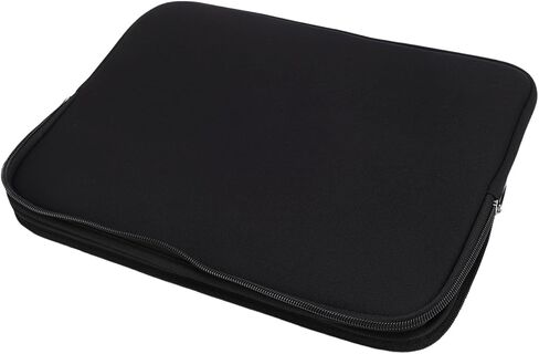 Premium Neoprene Foam Tablet Bag, Water Proof Laptop Sleeve Cases with Secure Zip, for Travel Business and School, Black (14 Inch) in Saudi Arabia