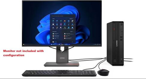 Lenovo ThinkCentre M90s Gen 6 Small Form Factor with Intel Core Ultra 9 285 vPro Processor, 64GB DDR5-4400MT/s of Memory, 2TB of Storage, DisplayPort, Wi-Fi 6E, RJ-45, and Windows 11 Pro in Saudi Arabia