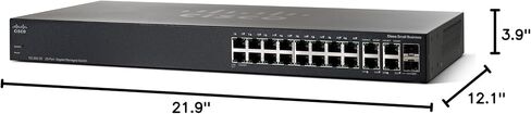 Cisco SG 300-20 (SRW2016-K9-NA) 20-Port Gigabit Managed Switch (Renewed) in Saudi Arabia