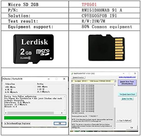 Factory Wholesale Micro SD Card 2GB Pack of 100 C6 in Bulk Micro SDHC Produced by Authorized Licencee (100X2GB C6) in Saudi Arabia