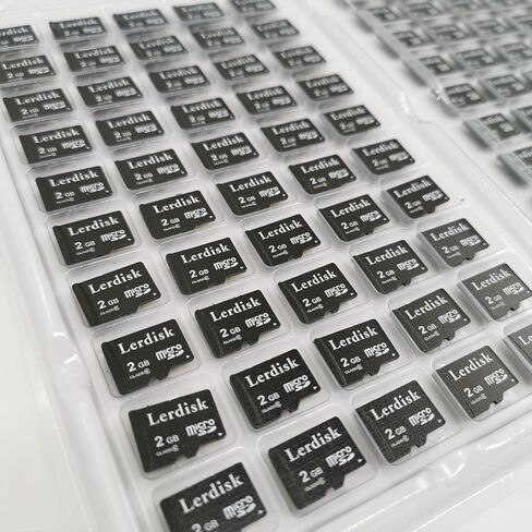 Factory Wholesale Micro SD Card 2GB Pack of 100 C6 in Bulk Micro SDHC Produced by Authorized Licencee (100X2GB C6) in Saudi Arabia