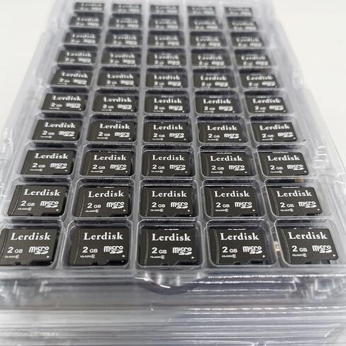 Factory Wholesale Micro SD Card 2GB Pack of 100 C6 in Bulk Micro SDHC Produced by Authorized Licencee (100X2GB C6) in Saudi Arabia