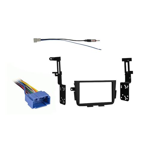Harmony Audio Radio Install Bundle Fits Acura MDX 2005 2006 with Metra 95-7866B Double DIN Dash Kit in Saudi Arabia
