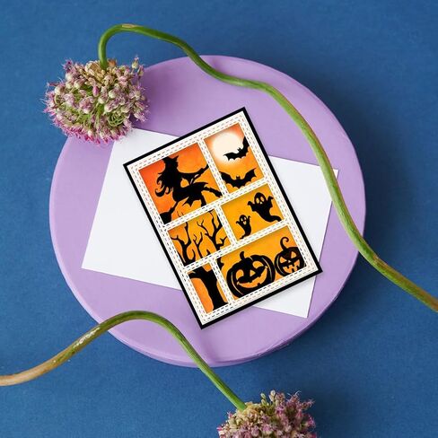Globleland Halloween Ghost Clear Stamps Pumpkin Bat Silicone Clear Stamp الأختام in Saudi Arabia