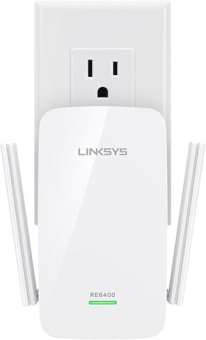 Linksys AC1200 Boost EX Dual-Band Wi-Fi Range Extender (RE6400) (Renewed) in Saudi Arabia