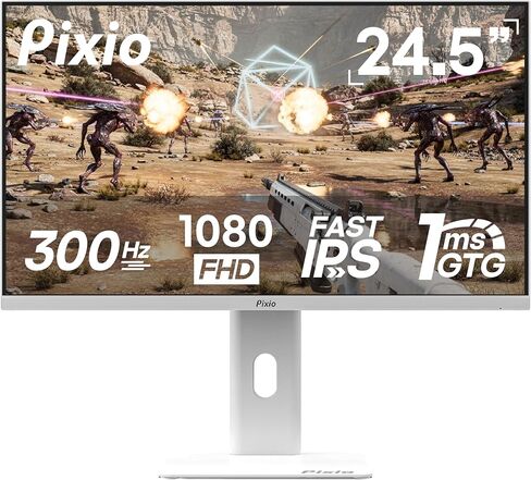 Pixio PX24Q PRO 24 بوصة 180 هرتز معدل التحديث QHD 1440p دقة لوحة IPS سريعة 1 مللي ثانية GTG وقت الاستجابة شاشة عرض الألعاب in Saudi Arabia