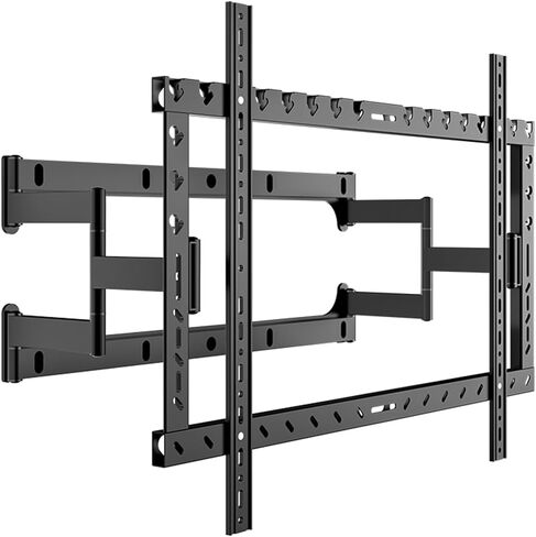 85 98 Ultrathin TV Wall Mount 75 86 90 100 inch Full Motion Thin Embedded Bracket Large Screen Heavy Duty Led Adjustable Articulating Stand Max vesa 800x600mm Load 154 lbs DY820L in Saudi Arabia