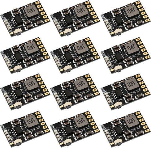 12 قطعة 2A 5V وحدة تفريغ الشحن المتكاملة مع 3.7V 4.2V لتعزيز شحن بطارية الليثيوم 18650 ووحدة لوحة PCB لحماية الطاقة المتنقلة in Kuwait