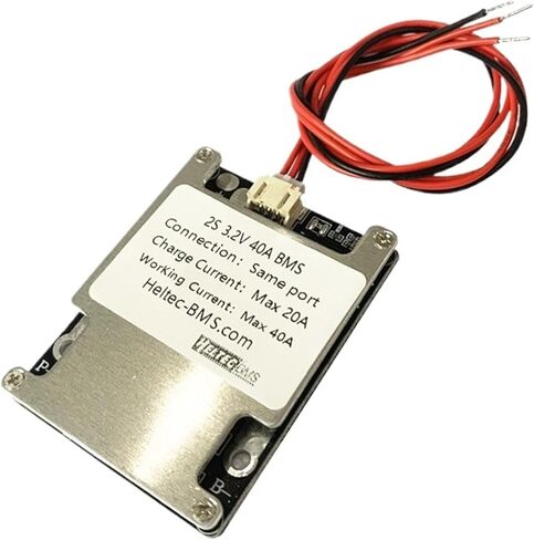 2S 40A BMS balanced 7.4V 8.4V li-ion NCM BMS/3.2v lifepo4 Lithium iron phosphate battery protection board(2S40A3.7V HeatSink) in Saudi Arabia
