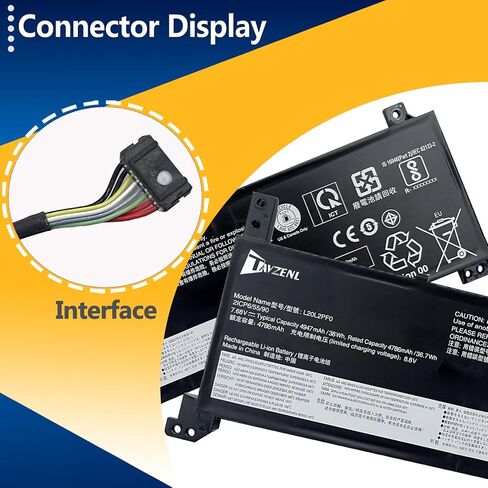 L20L2PF0 Battery for Lenovo IdeaPad 3-14ITL6 3-15ITL6 3-17ITL6 S14 V14 V15 V17 G2-ITL G3-IAP K14 Series15.44V 38Wh L20L2PF0,L20C2PF0,L20M2PF0,L20B2PF0,L20M2PF8,SB11B36281,5B11B36285 in Saudi Arabia