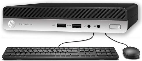 HP ProDesk 400 G5 Mini Business Desktop Computer, 9th Gen Intel Core i5-9500 3.0GHz up to 4.4GHz ProDesk PC, 8 GB RAM, 256 GB SSD, Keyboard & Mouse, 4K Support, Wi-Fi/BT, Windows 11 Pro(Renewed) in Saudi Arabia