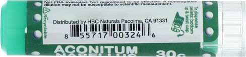 OLLOIS Aconitum Napellus 30c عضوي، دواء المعالجة المثلية الخالي من اللاكتوز، 80 حبة (عبوة من قطعتين) in Saudi Arabia