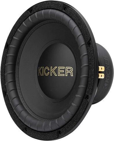 مضخم صوت من السلسلة الذهبية KICKER 50GOLD124 مقاس 12 بوصة (30 سم)، إصدار الذكرى السنوية الخمسين، 500 واط RMS، ذروة 1000 واط، DVC 4 أوم، رمي ممتد، جودة صوت أسطورية، 17 رطلاً (متجدد) in Saudi Arabia