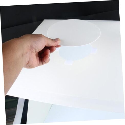 ULTECHNOVO Portable LED Photo Light Box 30cm Foldable Photography Light Tent with Black and White Backdrops, Small Studio Shooting Tent for Product and Food Photography in Saudi Arabia