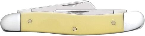 Case XX WR Pocket Knife Yellow Synthetic Medium Stockman SS Item #80035 - (3318 SS) - Length Closed: 3 5/8 Inches in Saudi Arabia