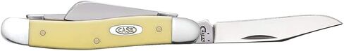 Case XX WR Pocket Knife Yellow Synthetic Medium Stockman SS Item #80035 - (3318 SS) - Length Closed: 3 5/8 Inches in Saudi Arabia