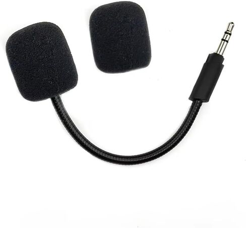 G433 Mic, Detachable OFC Replacement Game Microphone Boom Foam for Logitech G433 G233 GPro G 433 233 Pro Gaming Headsets Game Headphones, for PS4 Xbox One Nintendo Switch Computer PC in Saudi Arabia