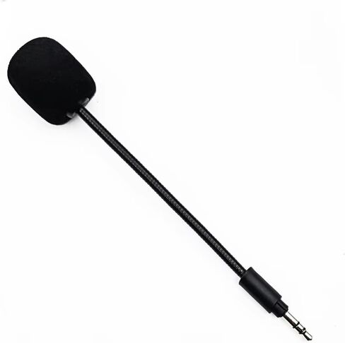 G433 Mic, Detachable OFC Replacement Game Microphone Boom Foam for Logitech G433 G233 GPro G 433 233 Pro Gaming Headsets Game Headphones, for PS4 Xbox One Nintendo Switch Computer PC in Saudi Arabia