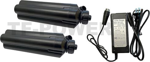 Compatible Sea Fishing Electric Reel Battery for Daiwa Shimano, Replace for BM2300 BM2900, Replacement Charger Daiwa RB-CC4002,14.8V 5000mAh,Sets of 2pcs Battery and 1pc Charger in Saudi Arabia
