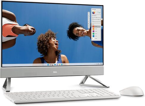 DELL AIO Inspiron i5420 2023 Desktop/Intel Iris Xe Graphics 23.8" FHD 1920 x 1080 Touch/Intel i7-1355U 10 Cores / 16GB DDR4 512GB SSD M.2 /Wi-Fi/Windows 11 Pro/White / 32GB USB in Saudi Arabia