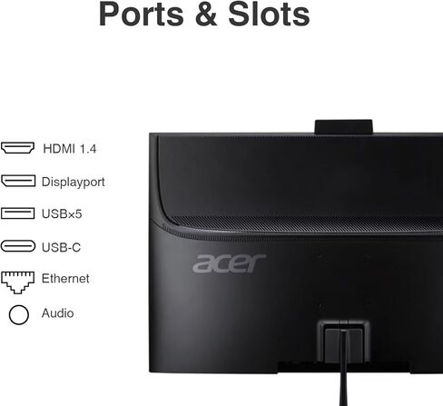 Acer Aspire C27 Professional All-in-One 27" IPS FHD Display (AMD Ryzen 5 7430U, 8GB DDR4, 512GB SSD, AMD Radeon, WiFi 6E, Webcam, Bluetooth 5.3, Win 11 Home) in Saudi Arabia