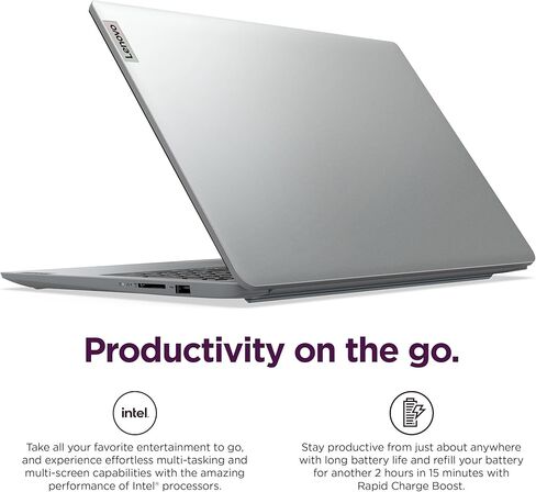Lenovo IdeaPad Laptop Computer, 15.6" Anti-Glare, 8GB RAM, 256GB (128GB SSD +128GB eMMC), 1-Year Office 365, Intel Core CPU, for Student, Home, Work, Numeric Keypad, Wi-Fi 6, IST HUB, Win 11 Home S in Saudi Arabia