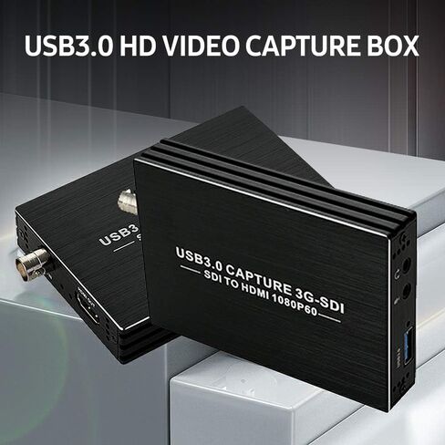 HXBER NK-M006 3G-SDI بطاقة التقاط الفيديو USB3.0 HD 1080P صندوق التقاط الفيديو SDI إلى HDMI محول محول تصميم خالي من السائق in Kuwait
