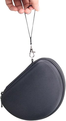 Hard Protective Travel Case Compatible with Beats Studio Pro/Solo 4 / Studio 3 / Solo 3 / Picun B9 / BERIBES/JLab JBuds Lux ANC Wireless Bluetooth Noise Cancelling Headphones,Black in Saudi Arabia