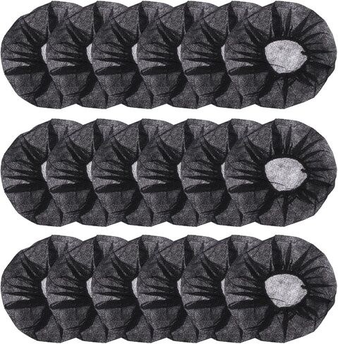 Disposable Headphone Covers 100 Pcs 4.3 Inch Nonwoven Earphone Protective Cases Sweatproof Sanitary Covers for Shared Headsets Gym Office Running in Saudi Arabia