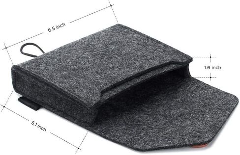 Portable Felt Storage Bag, All-Purpose Carrying Bags, Electronics Accessories Protective Case for MacBook Power Adapter, Mouse, Cellphone, Cables, Power Bank, Portable External Hard Drive in Saudi Arabia