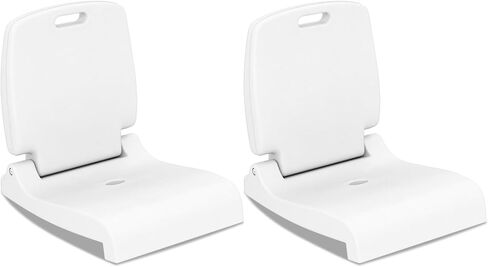 Goplus Poolside Chair for Edge of Pool, Foldable Portable Flip Seat w/Back Support & 2 Handles, Lightweight Outdoor Camping Chair for Stadium, Tailgating, Fishing, Boats, Beach (Mint Green, 2 Packs) in Saudi Arabia
