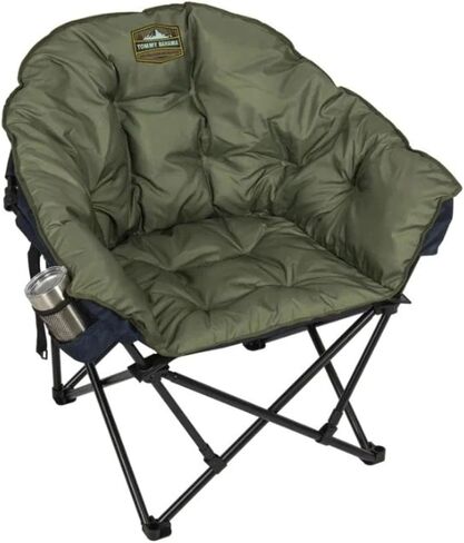 Tommy Bahama Destination Relaxation Extra Large Oversized Camping Club Chair with Extra-Thick Cushions (Camo-Brown) in Saudi Arabia