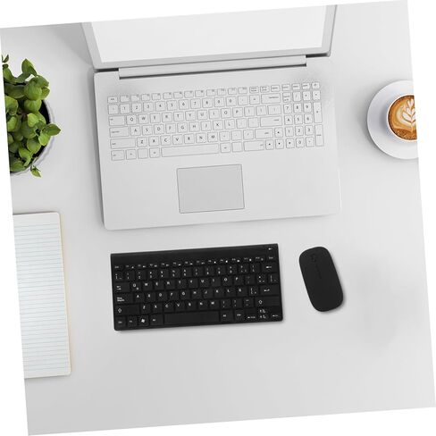 Mikinona Keyboard and Mouse Combo Latin Spanish Layout Resin Material Cordless Computer Keyboard with Mouse for Typing and Study in Saudi Arabia