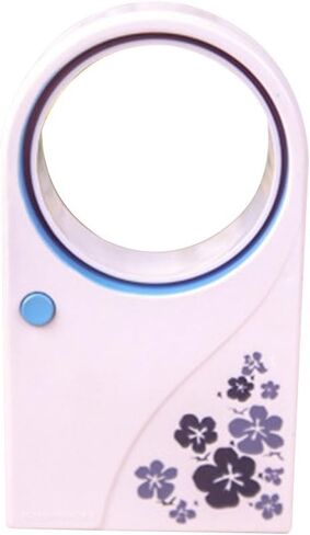 Magik Mini Portable Bladeless USB Desktop Handheld Air Conditioner Cooler Cooling Fan (Purple) in Saudi Arabia