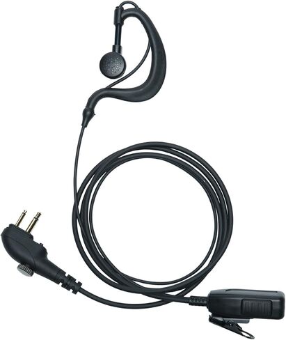 G Shape Earpiece Headset with PTT Mic Compatible with HYT Hytera BD502 BD502i PD502 PD562 TC-508 TC-580 Walkie Talkie Radio in Saudi Arabia